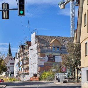 städtebauliche Bereicherung, gut gegliedert 3 Giebelhäuser